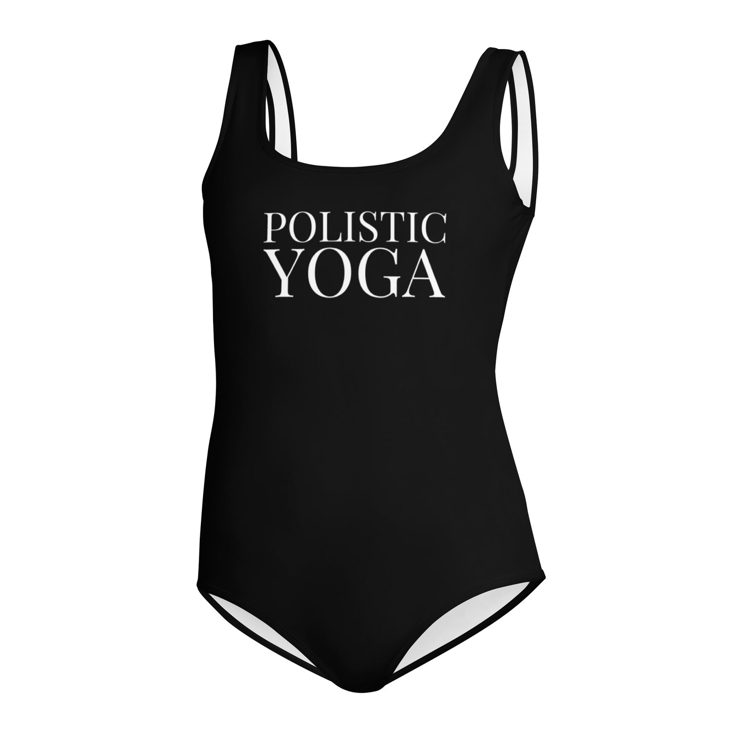 One-Piece Polistic Yoga Youth Swimsuit