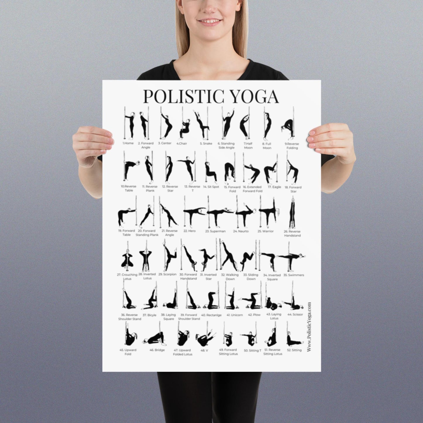 Polistic Yoga Poster