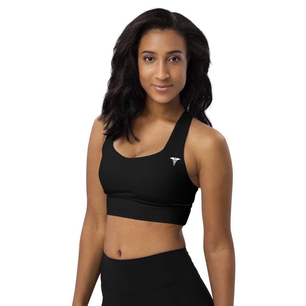 Polisitc Yoga Sports Bra Namaste at the Pole