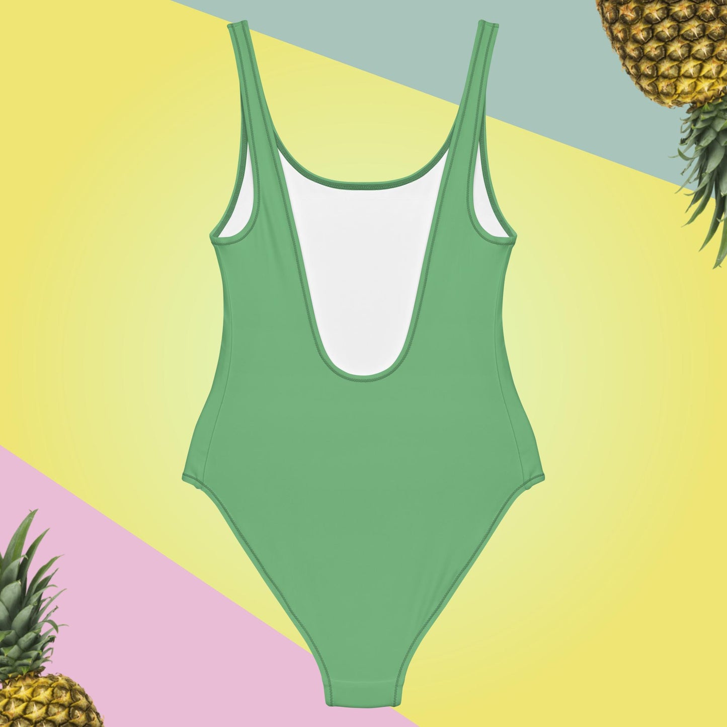 One-Piece Polistic Swimsuit Green