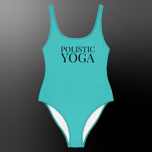 One-Piece  Polistic Yoga Swimsuit