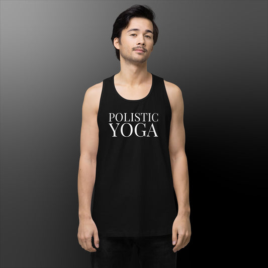 Men’s premium Polistic Yoga tank top