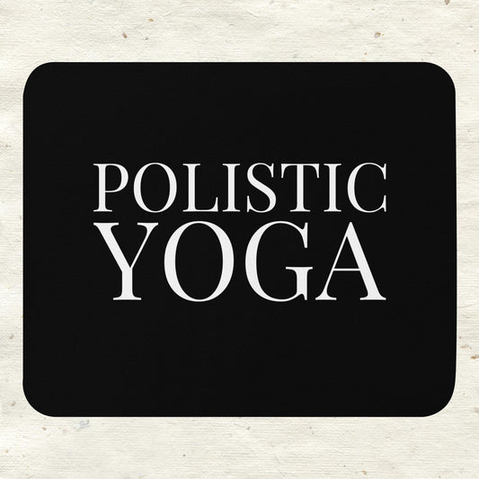 Polistic Yoga Mouse pad