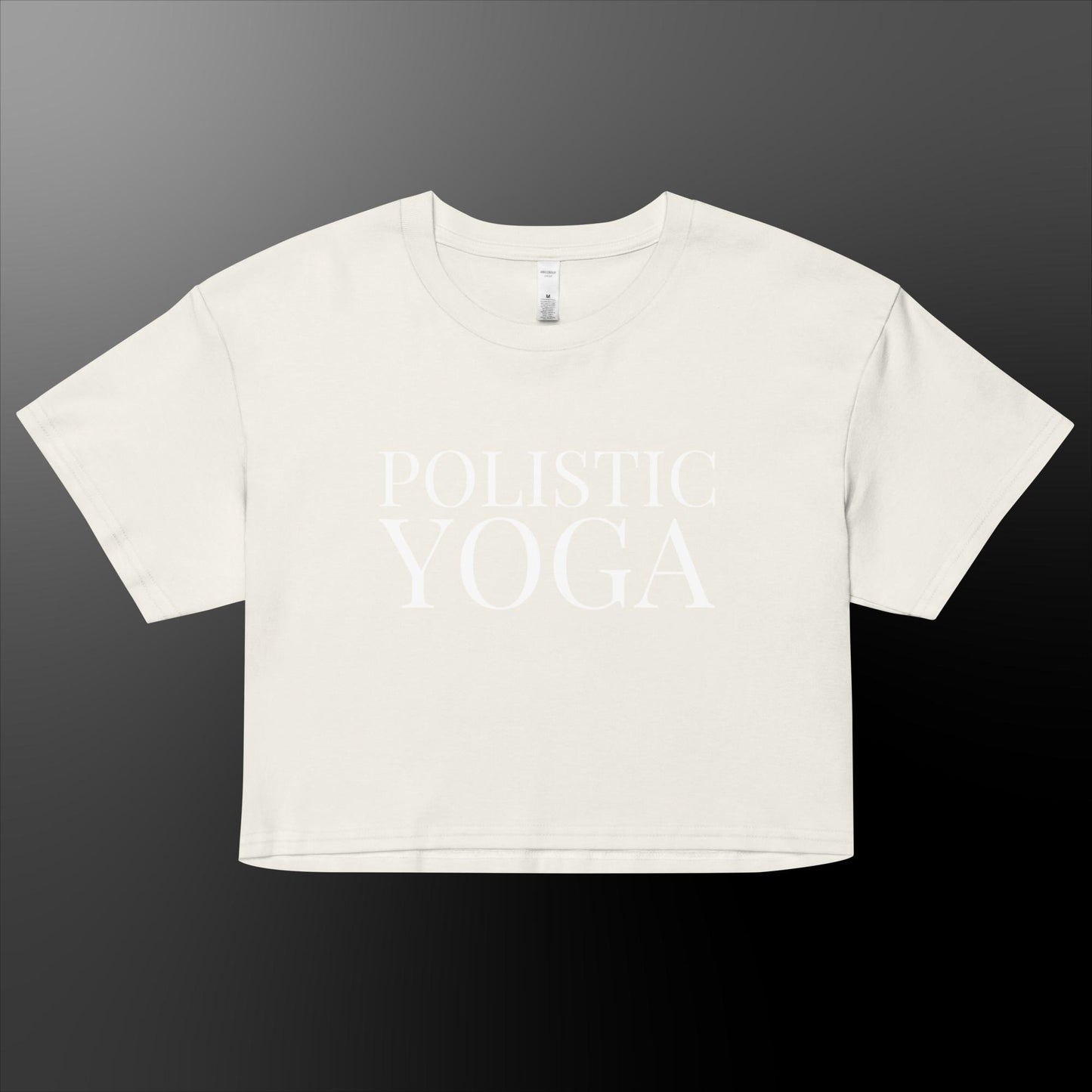 Women’s Polistic Yoga crop top T Shirt