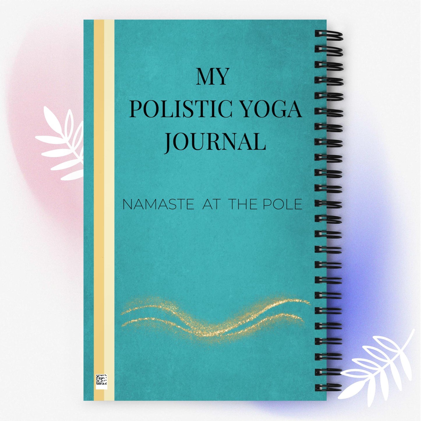 Polistic Pole Yoga Spiral Full Moon Journal/Notebook